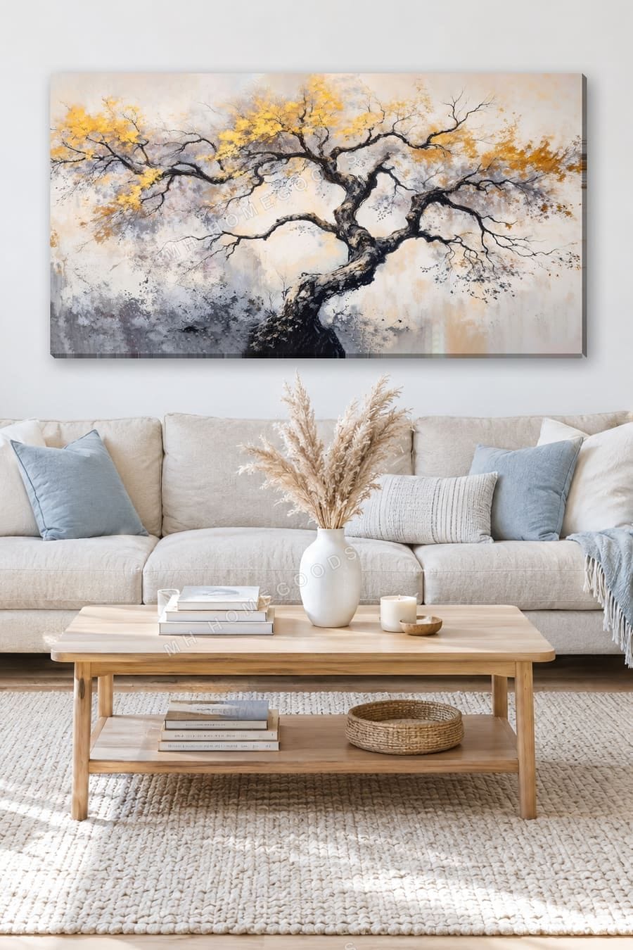 Golden Bloom Tree