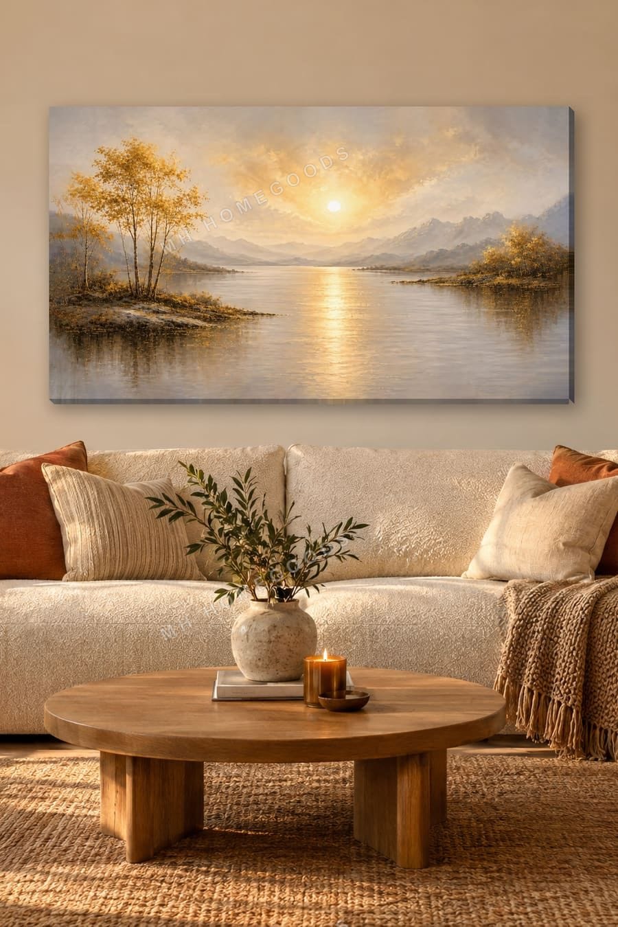 Golden Lake Sunset