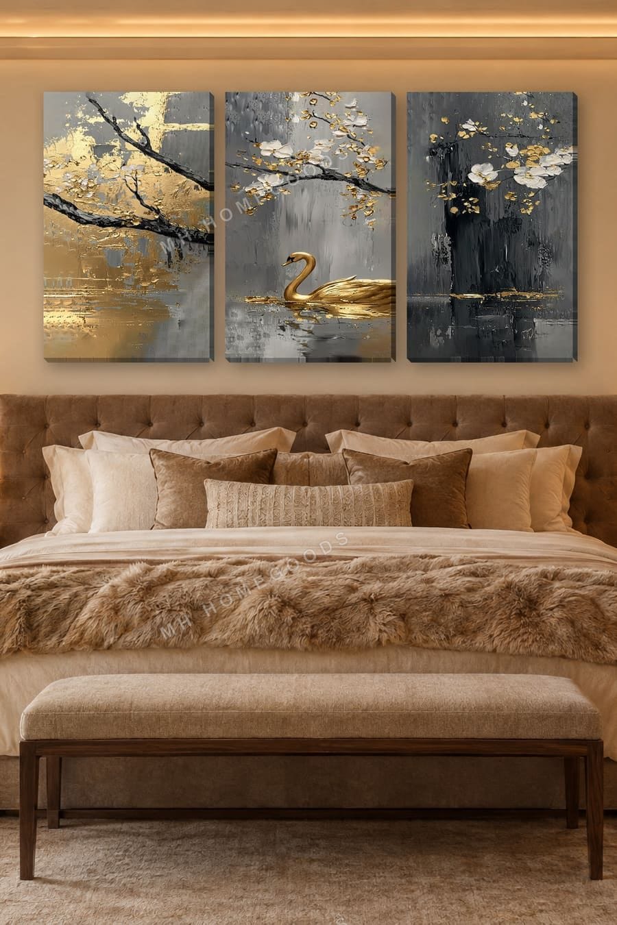 Golden Swan — 3-Piece Set