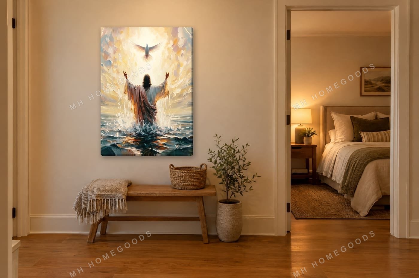 Baptism of Light: bedroom