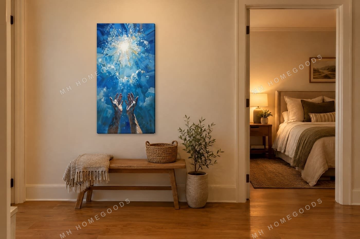 Reaching for Heaven: bedroom