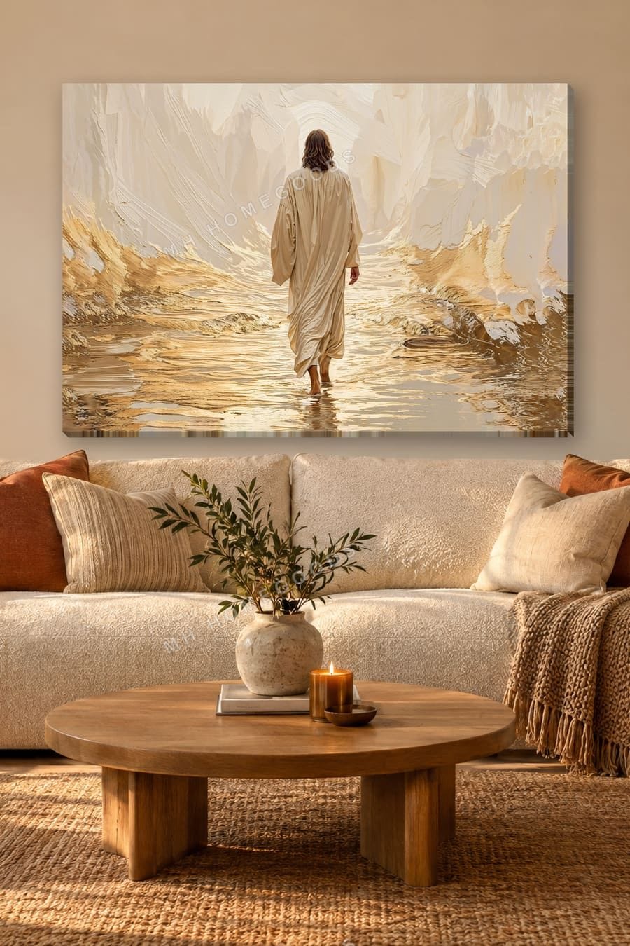 Walking on Golden Waters